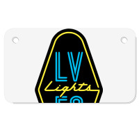 Las Vegas Lights Fc Motorcycle License Plate | Artistshot