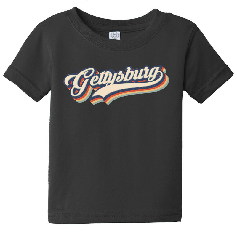 I Love Gettysburg City Usa Retro Vintage Baby Tee by HydraAntBoxing | Artistshot