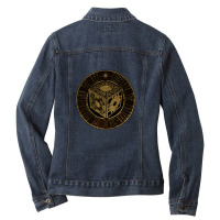 Hellraiser - Box - Clive Barker - Lament Configuration Ladies Denim Jacket | Artistshot