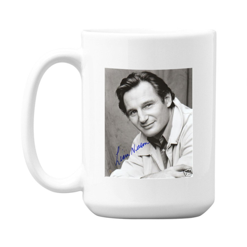 Gifts For Women Laura Linney Liam Neeson Cool Gifts 15 Oz Coffee Mug | Artistshot