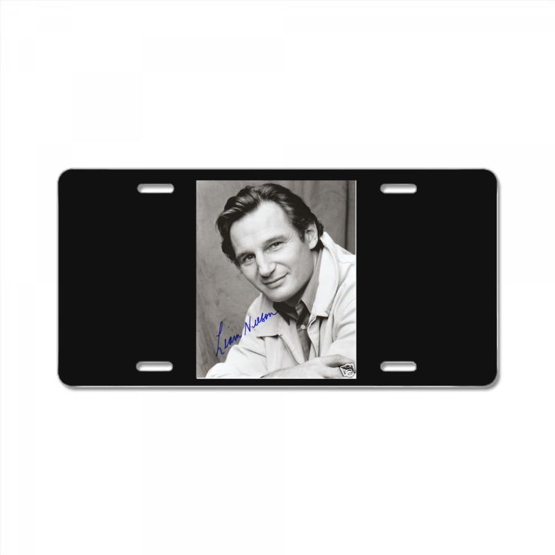 Gifts For Women Laura Linney Liam Neeson Cool Gifts License Plate | Artistshot