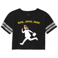 Josh Hawley Run Free Funny Josh Hawley Running Classic Scorecard Crop Tee | Artistshot