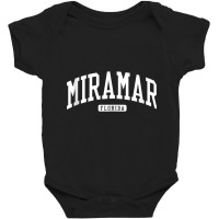 Miramar Florida Fl College University Style Tank Top Baby Bodysuit | Artistshot