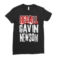 Womens Recall Gavin Newsom, Remove California Governor Gavin Newsom V Ladies Fitted T-shirt | Artistshot