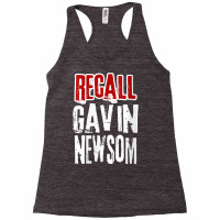 Womens Recall Gavin Newsom, Remove California Governor Gavin Newsom V Racerback Tank | Artistshot