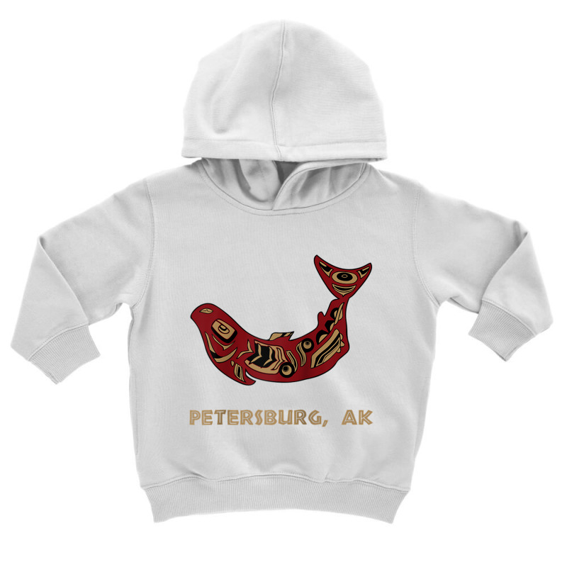 Petersburg Alaska Native American Indian Salmon Fishermen Raglan Baseb Toddler Hoodie by cm-arts | Artistshot