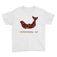 Petersburg Alaska Native American Indian Salmon Fishermen Raglan Baseb Youth Tee | Artistshot