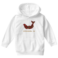 Petersburg Alaska Native American Indian Salmon Fishermen Raglan Baseb Youth Hoodie | Artistshot