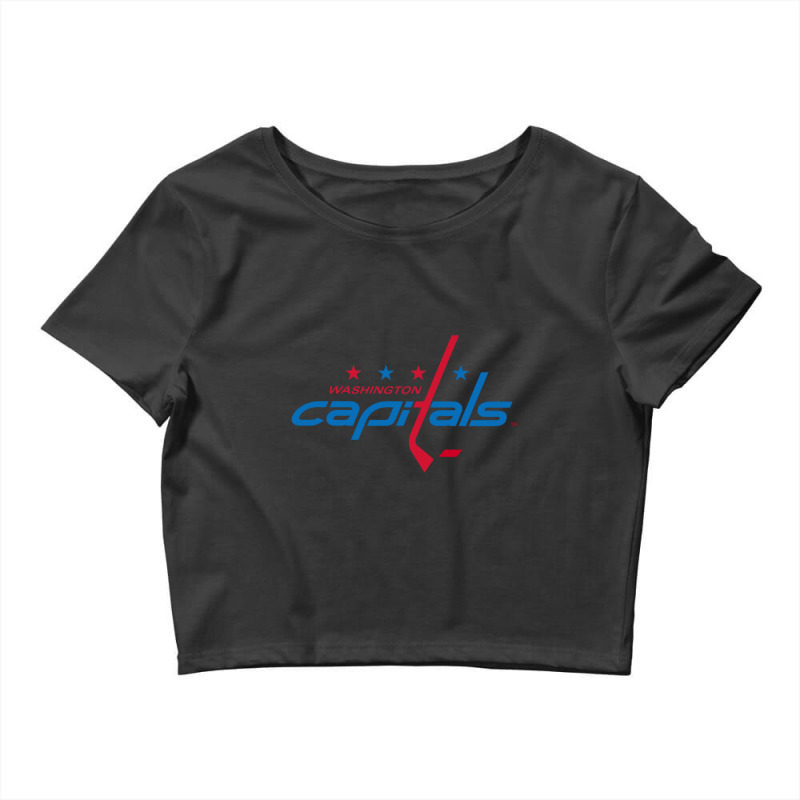 Capitals Crop Top by cm-arts | Artistshot