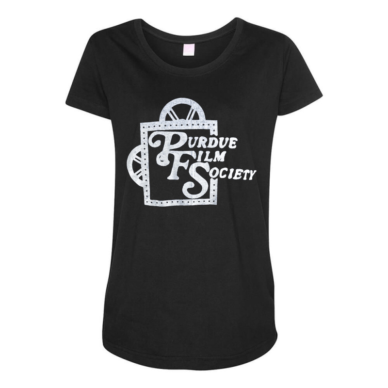 Purdue Film Society, The Purdue Film Society, Purdue Film Society Art, Maternity Scoop Neck T-shirt by SHWINSIS | Artistshot