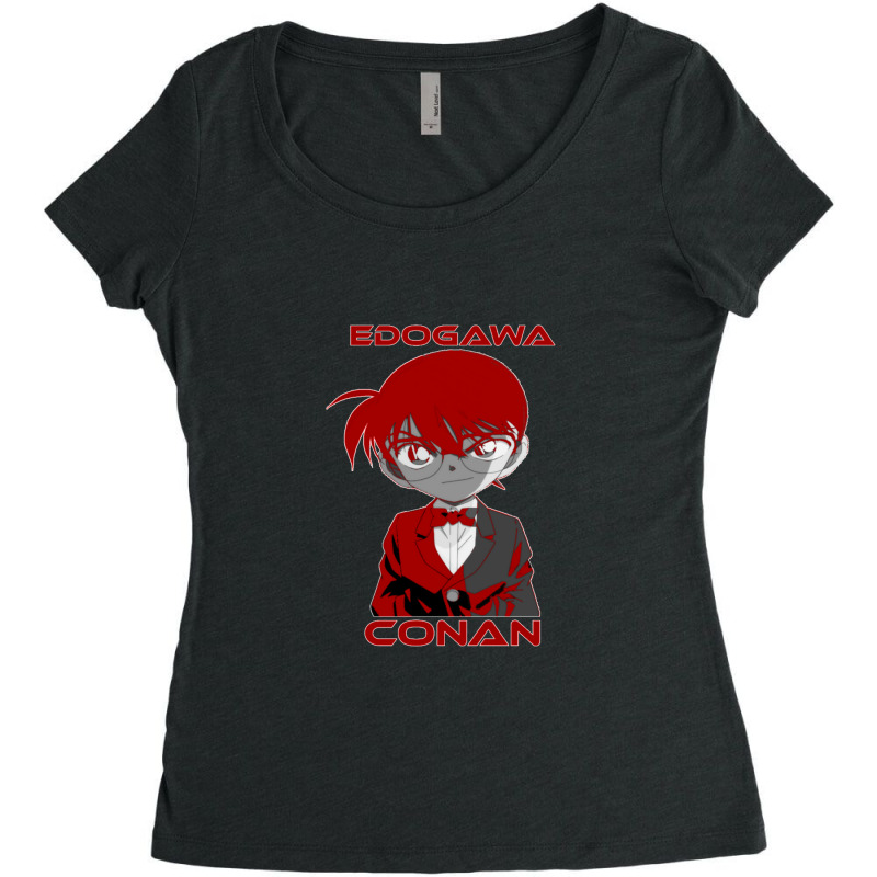 Detective Conan Women's Triblend Scoop T-shirt by cm-arts | Artistshot