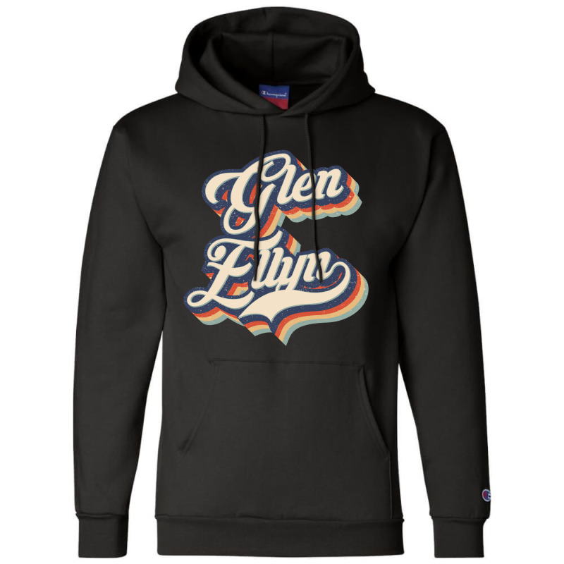 I Love Glen Ellyn City Usa Retro Vintage Champion Hoodie | Artistshot