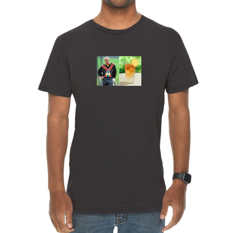 Arnold Palmer Drinking Lemontea Ice Vintage T-Shirt by GaryStahl | Artistshot