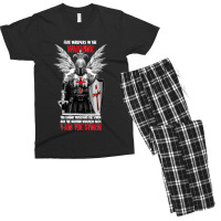 Knight Templar Fate Whispers To The Warrior Christian Belief Men's T-shirt Pajama Set | Artistshot