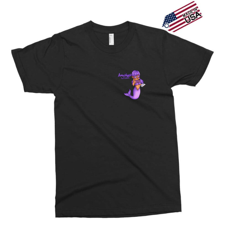 Amethyst Birthstone Mermaid 1 Exclusive T-shirt by ErikaCharles | Artistshot