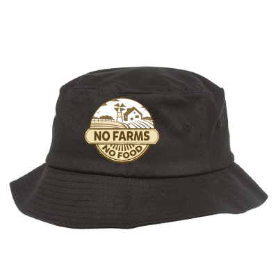 No Farms No Food Bucket Hat Designed By Nhan0105
