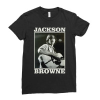 Retro Jackson Browne Gift Ladies Fitted T-shirt | Artistshot