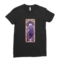 Amethyst Mucha 1 Ladies Fitted T-shirt | Artistshot