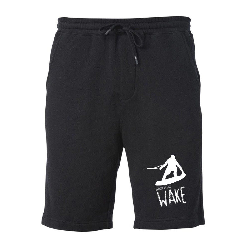 Je Peux Pas J'ai Wake French Wakeboarding Fleece Short | Artistshot