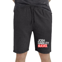 Josh Hawley Sucks - Red And White Vintage Short | Artistshot