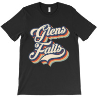 I Love Glens Falls City Usa Retro Vintage T-shirt | Artistshot