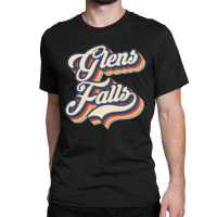 I Love Glens Falls City Usa Retro Vintage Classic T-shirt | Artistshot