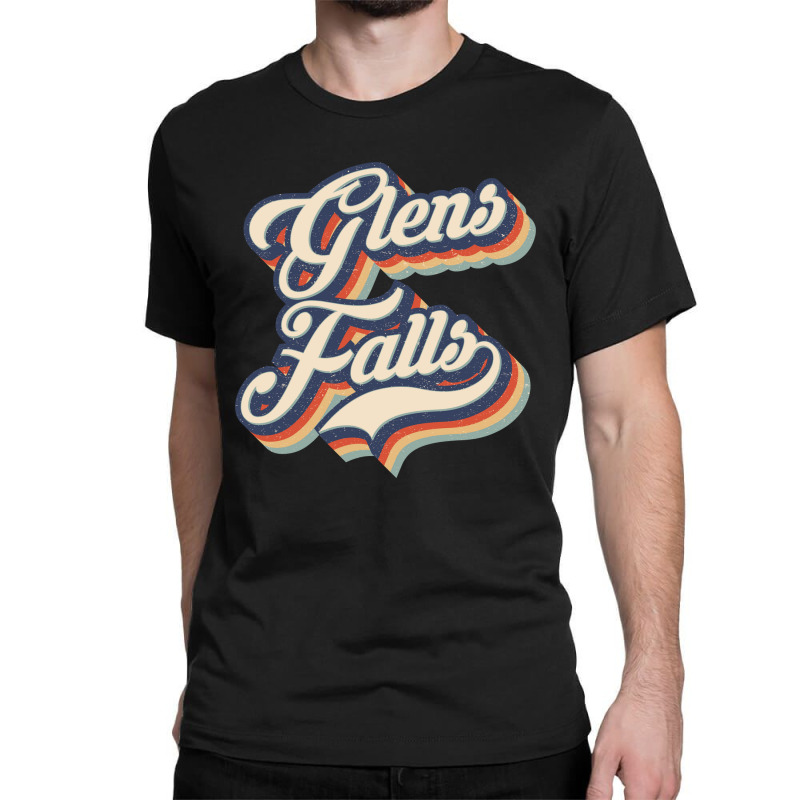 I Love Glens Falls City Usa Retro Vintage Classic T-shirt | Artistshot