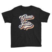 I Love Glens Falls City Usa Retro Vintage Youth Tee | Artistshot