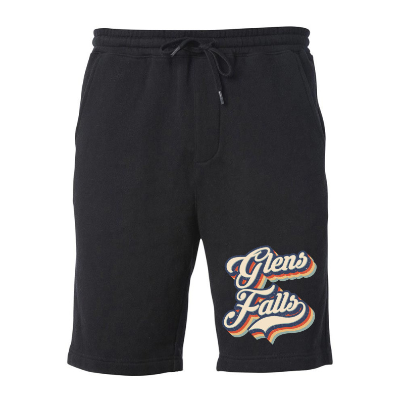 I Love Glens Falls City Usa Retro Vintage Fleece Short | Artistshot