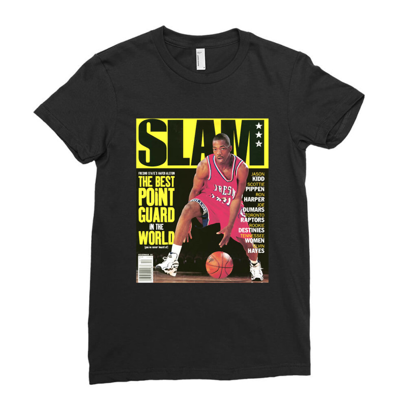 Rafer Alston Skip To My Lou Ladies Fitted T-Shirt by cm-arts | Artistshot