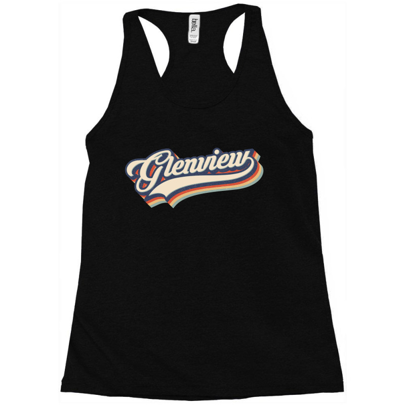 I Love Glenview City Usa Retro Vintage Racerback Tank by HydraAntBoxing | Artistshot