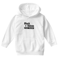 Black Voices For Trump Youth Hoodie | Artistshot