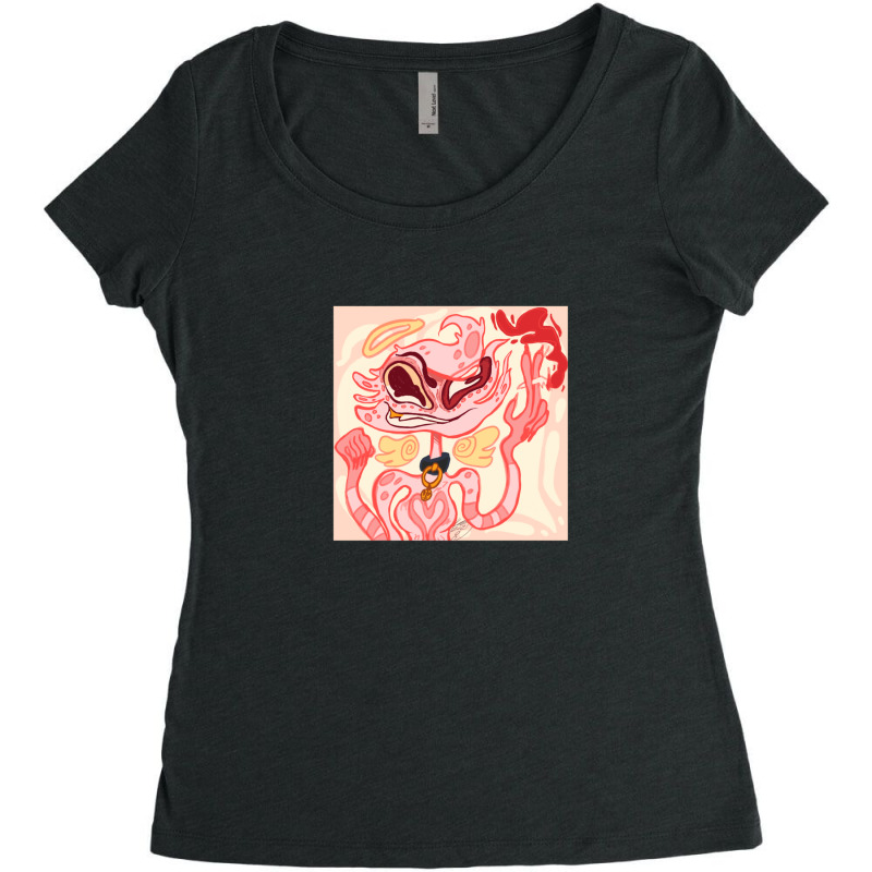 Angel Dust!! Women's Triblend Scoop T-shirt by ErikaCharles | Artistshot