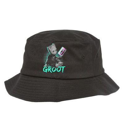 I Am Groot Baby Groot Gurdian Of The Galaxy Funny Bucket Hat Designed By Pujangga45
