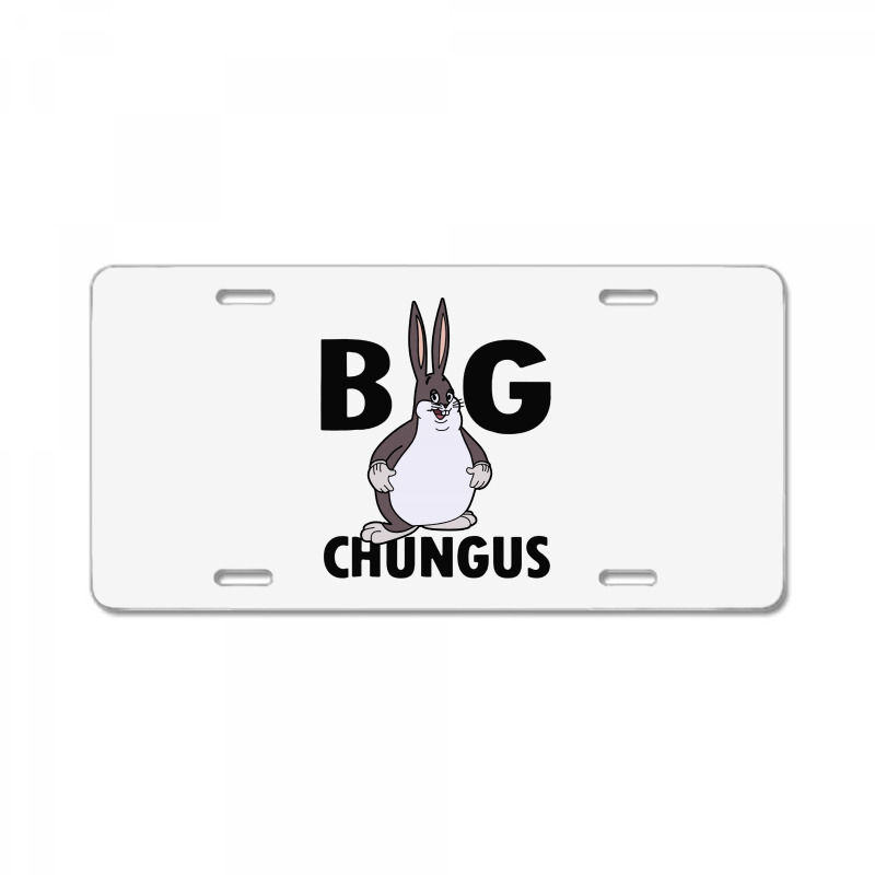 Big Chungus License Plate by Creative Tees | Artistshot