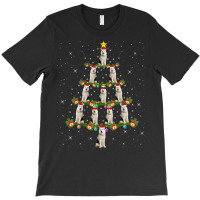 Xmas Lighting Santa Alaskan Malamute Dog Christmas Tree Pullover Hoodi T-shirt | Artistshot