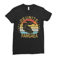 Funny Reunite Pangaea Retro Vintage Geologists Ladies Fitted T-shirt | Artistshot