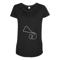 Sachsenring [outline] Maternity Scoop Neck T-shirt | Artistshot