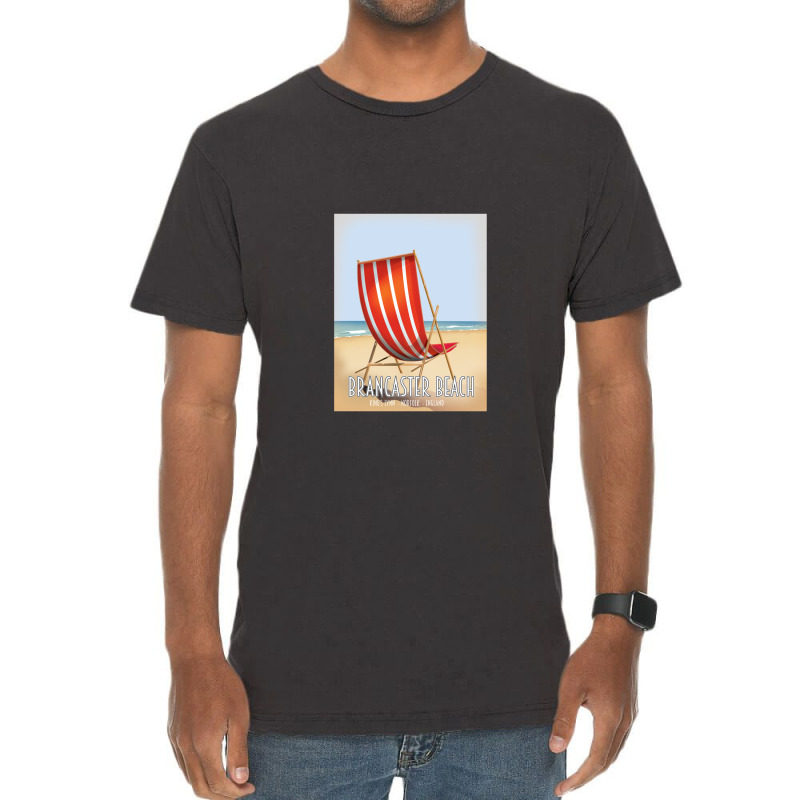 Brancaster Beach Kings Lynn Norfolk England 1 Vintage T-shirt | Artistshot