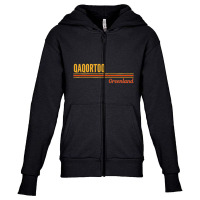 Qaqortoq Greenland Youth Zipper Hoodie | Artistshot