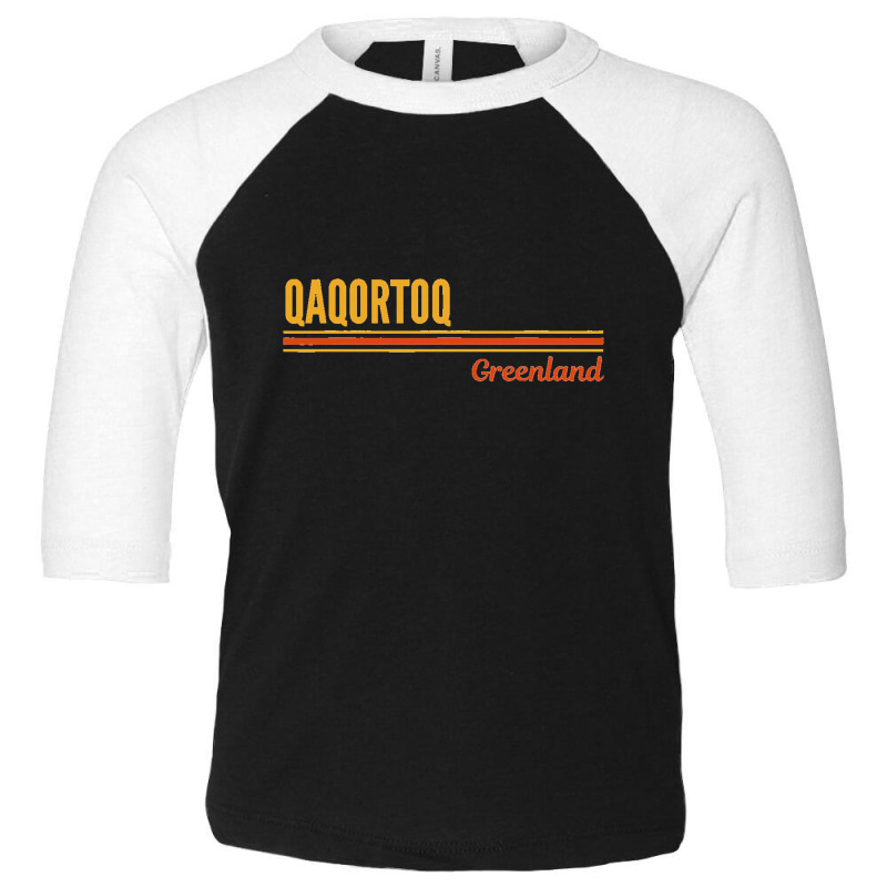 Qaqortoq Greenland Toddler 3/4 Sleeve Tee | Artistshot