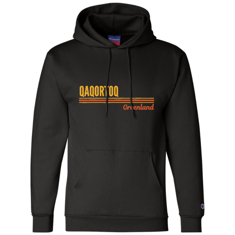 Qaqortoq Greenland Champion Hoodie | Artistshot