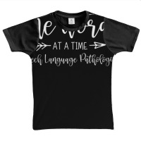 Womens Speech Language Pathology Gift For Speech Therapist V Neck T Sh Graphic Youth T-shirt | Artistshot