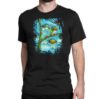 Tree Frog Trio Chillin' Classic T-shirt | Artistshot