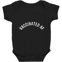 Womens Vaccinated Af Pro Vaccine Vaccination Science 2021 V Neck T Shi Baby Bodysuit | Artistshot