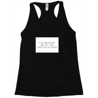 I'd Rather Be At The Capitals Game Racerback Tank | Artistshot