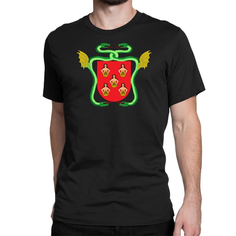 Spain Coat Of Arms Knight Nobility Country Knight Classic T-shirt by Rahmadi1984 | Artistshot