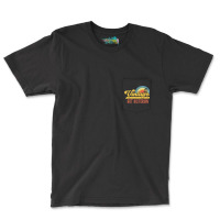 Art Historian Vintage Sunset Profession Retro Job Title Pocket T-shirt | Artistshot