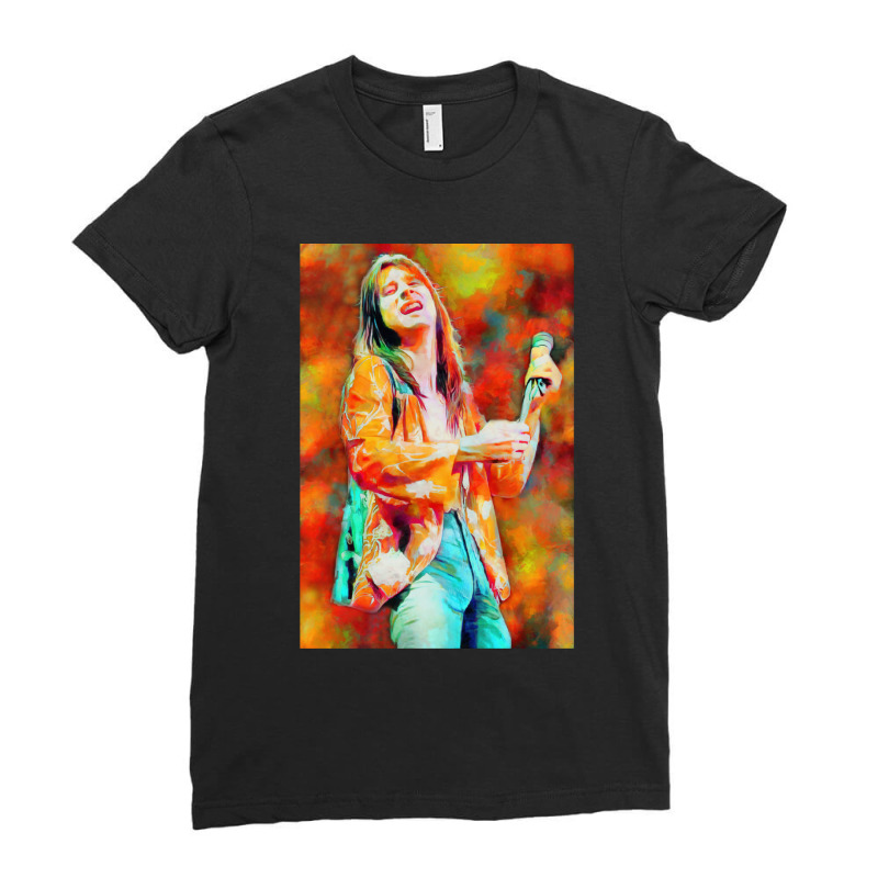 Lights Ladies Fitted T-Shirt by cm-arts | Artistshot