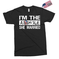 I'm The Asshole She Married Pullover Hoodie Exclusive T-shirt | Artistshot